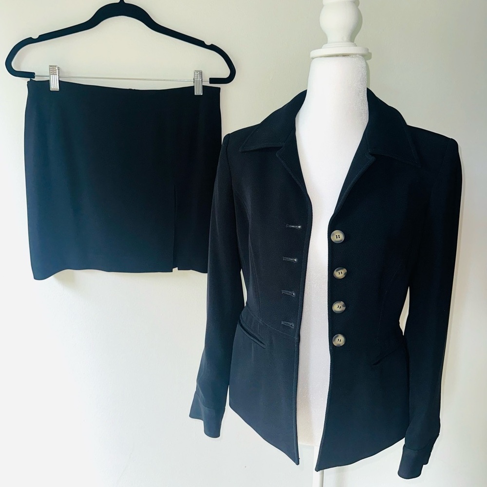 🔥FINAL MARKDOWN 🔥 Kenar 2 Piece Black Suit Set